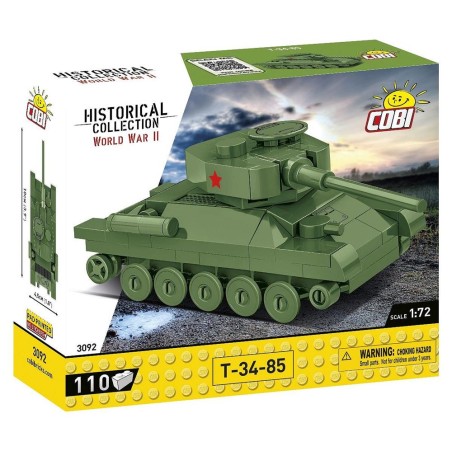Cobi - Historical Collection - World War II - T-34/85 1:72 3092